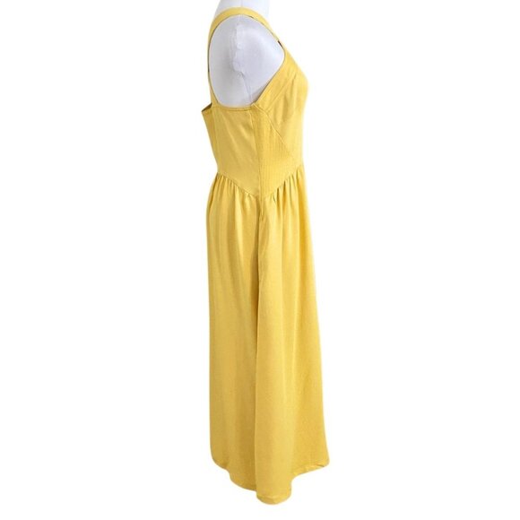 Reiss Yellow Midi Dress - Picture 3 of 11
